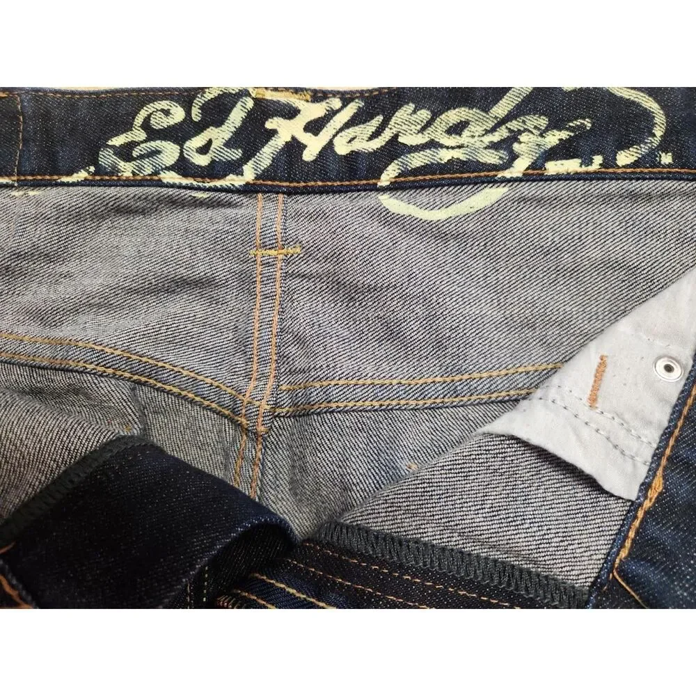 Ed Hardy pocket waistband loose